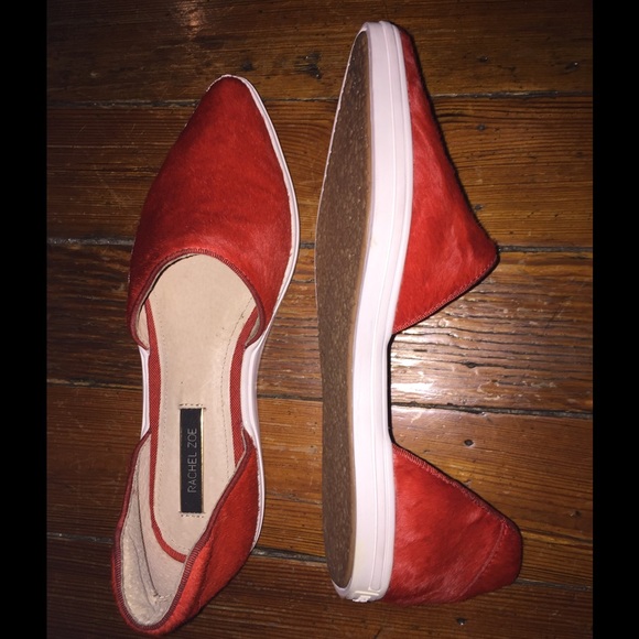New rachel Zoe calf hair flats