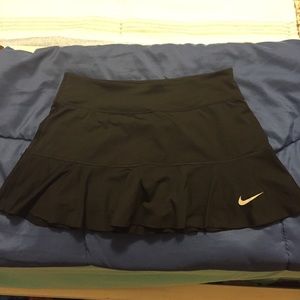 Small black Nike tennis skirt