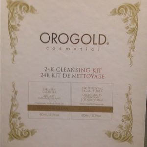 New- OROGOLD: 24K 2-Step Cleansing Kit - 80ml each
