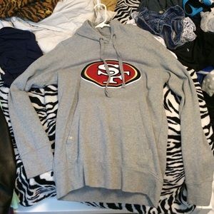 San Francisco 49ers hooded sweatshirt