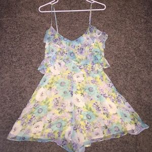 Top shop floral romper