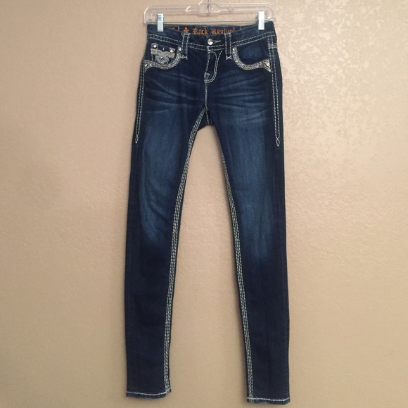 Mid rise skinny Rock Revival jeans