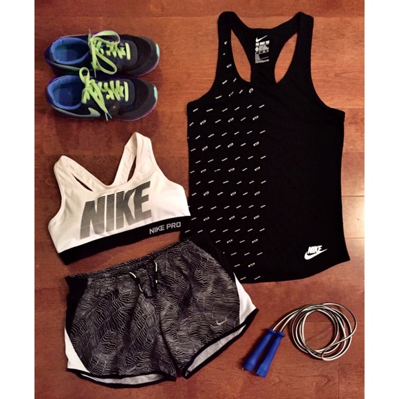 Nike Other - Nike Bundle - 1 Padded Bra, 1 Tank, 1 Shorts
