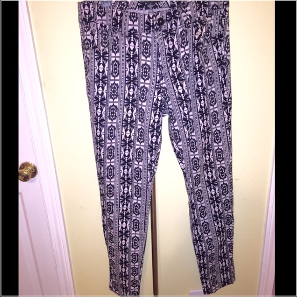 Aztec Straight Leg Jeans
