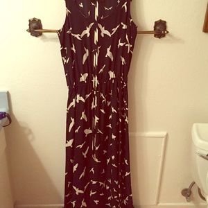 Long eagle dress
