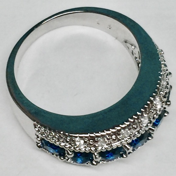 Genuine 18K Natural 2.95CT Sapphire Diamond ๐๐ - Picture 4 of 4