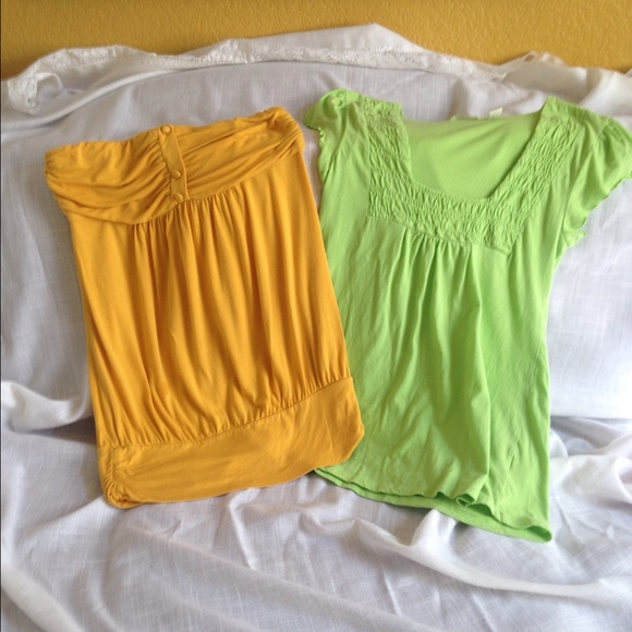 2! Summertime tops. Priced for pair.