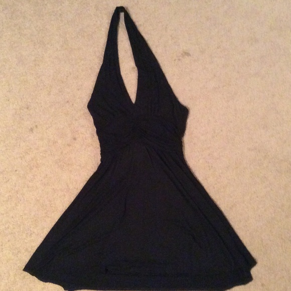 SOLD ❌Black halter dress