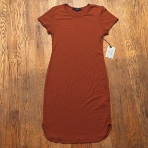 Sale! Vibe Dress in Rust