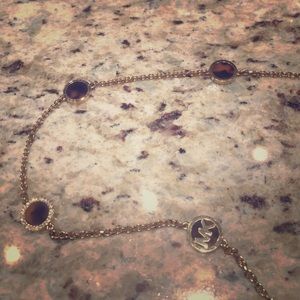 Michael Kors Tortoise Gold Necklace