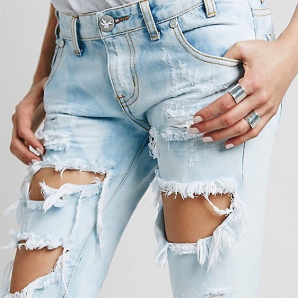 One Teaspoon Denim - One Teaspoon Saint Trashed Freebirds