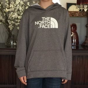 THE NORTH FACE Half Dome Gray & White Hoodie / XL