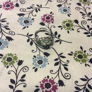 Sparkling Silver Ring