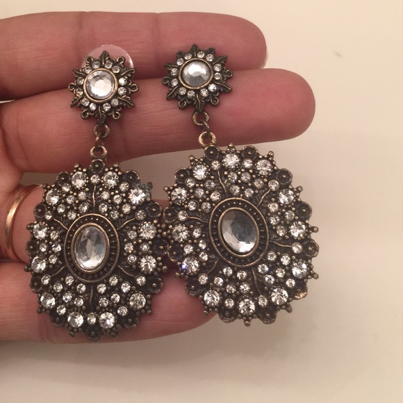 Antique look earrings