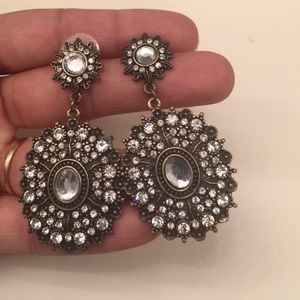 Antique look earrings