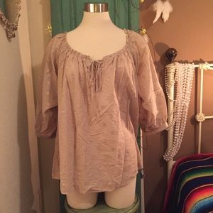 Michael Kors Peasant Blouse