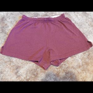 Maroon Soffe Cheer Shorts