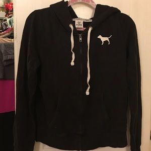 VS PINK zip up hoodie