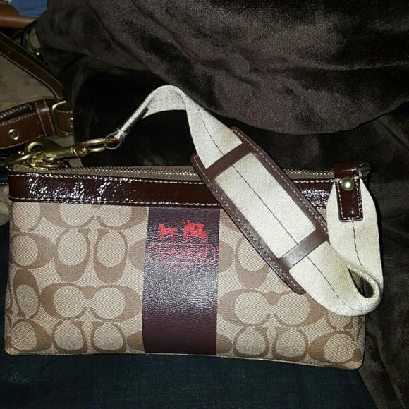 Coach Signature C Heritage Stripe Small Demi 11562 - Picture 1 of 4