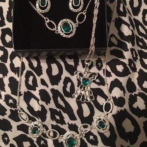 May birthstone jewelry set.