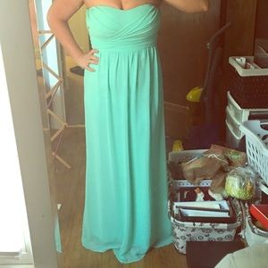 LuLu's maxi mint green dress