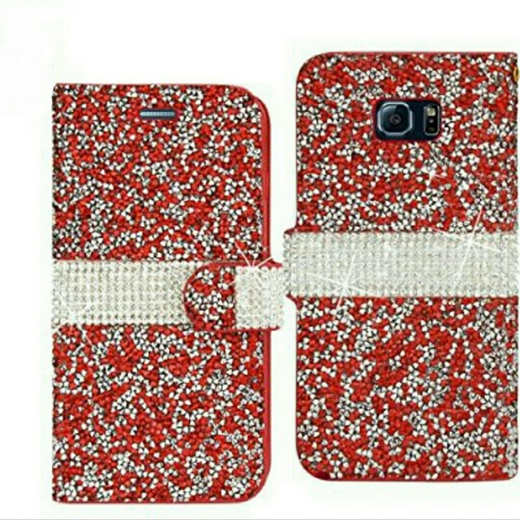 🎉SALE🎉• SAMSUNG NOTE 5 Rhinestones Wallet Case • - Picture 4 of 4
