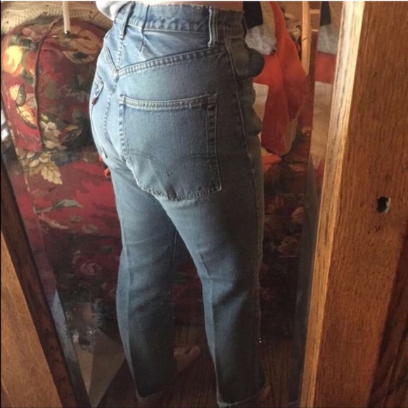 Vintage high waisted levis