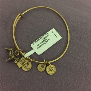 Alex & Ani monopoly dog bangle