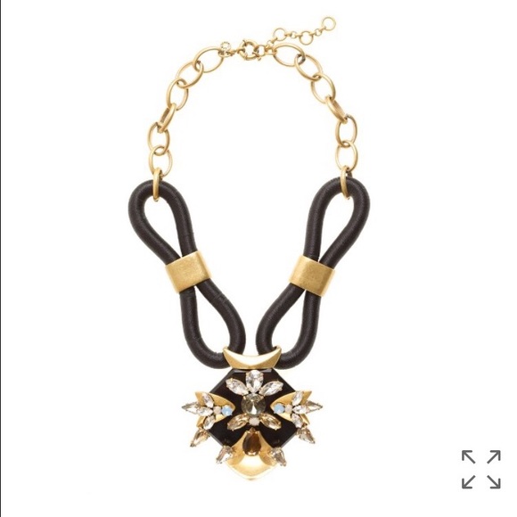 ***SOLD*** J. Crew Corded Statement Necklace - Picture 3 of 4