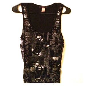 Punk style tank top