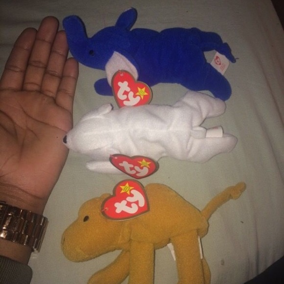 3 rare Beanie babies - Picture 2 of 2