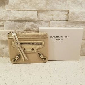 Balenciaga Gold Coin Purse