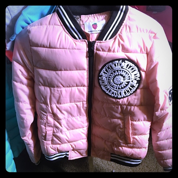 Women jacket with printing on the front and back. - Picture 1 of 2