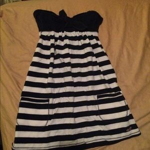 Blue striped Holister dress