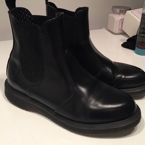 Dr Martin woman's Flora smooth / black polished