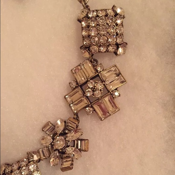 **SOLD** J. Crew Crystal Crush Necklace - Picture 2 of 4