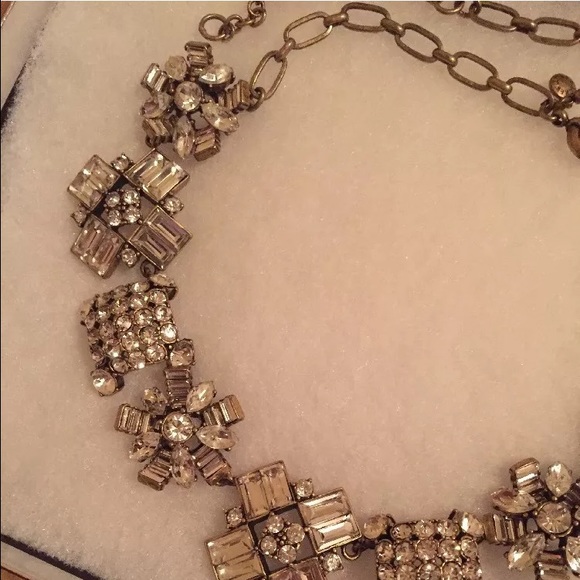 **SOLD** J. Crew Crystal Crush Necklace - Picture 3 of 4