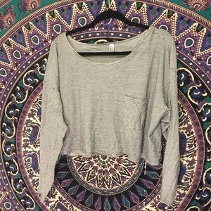 American apparel stripped long sleeve