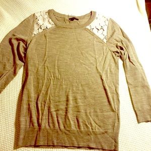 BNWT J. Crew Tippi Sweater in lace, sz. M
