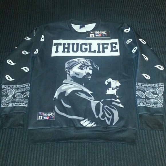Thug Life 2pac Sweater