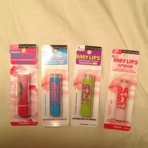 Maybelline "Baby Lips" lip balms