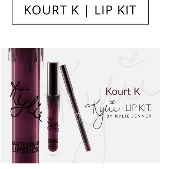 KYLIE LIP KIT KOURT K