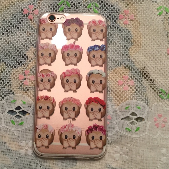 Iphone6s case Accessories - Monkey EMOJI IPHONE 6s case %50 off!