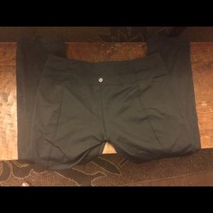 Lulu lemon basic black flare leggings