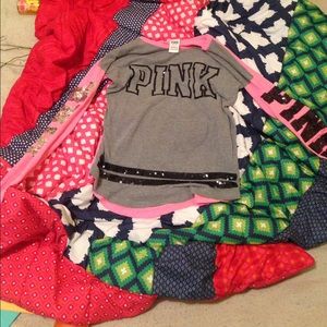 ON HOLD!!! PINK VS Bling Sweater