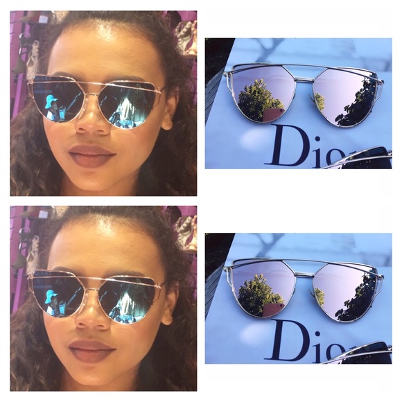 ✨3X HOST PICK ✨Rose Gold Mirrored Sunglasses - Picture 5 of 6