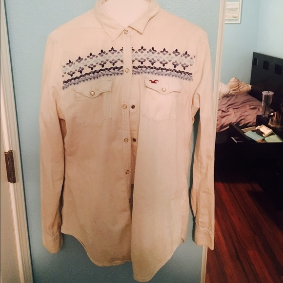 ❗️ Hollister Chambray Top❗️