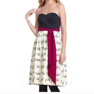 🌺🌺Anthropologie Strapless dress 4