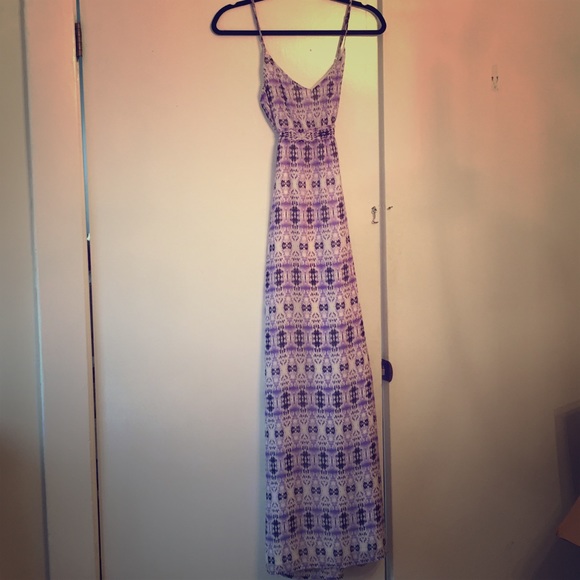 Charlie Jade Woven maxi dress