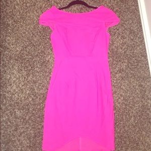Hot pink LuLus dress